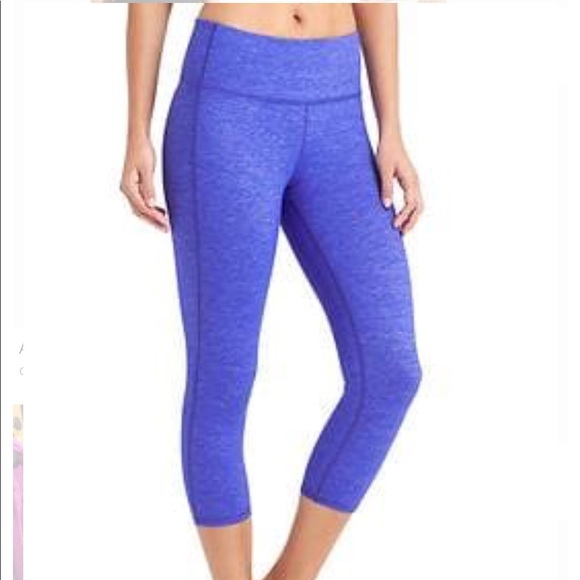Athleta Heather Blue Legging 